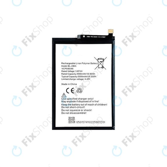 Batteria per Infinix Note 12, 12 Pro, BL-49KX, 5000mAh