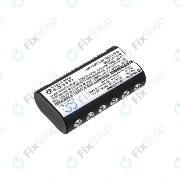 Batteria per Jay-Tech Jay-Cam I4800, Kodak Easyshare Z1012, KLIC-8000, Li-Ion, 1600mAh, 3.7V, HQ