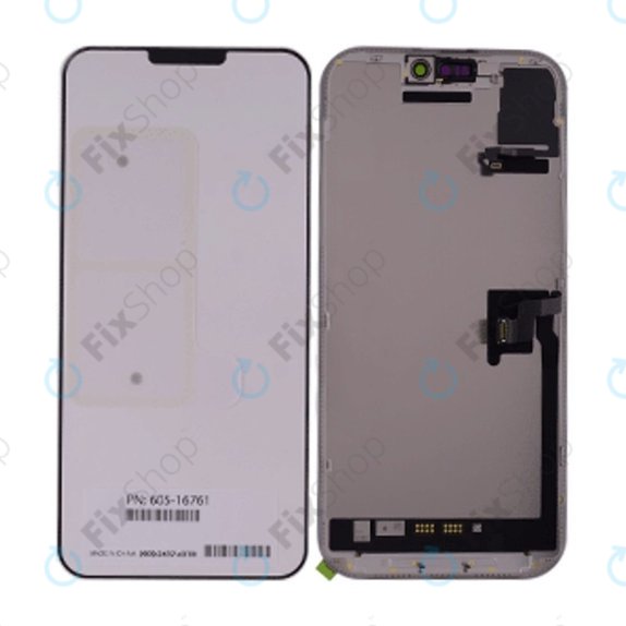 Schermo OLED per iPhone 16 Pro Max, Vetro touch con cornice, 661-44955, Genuine Apple