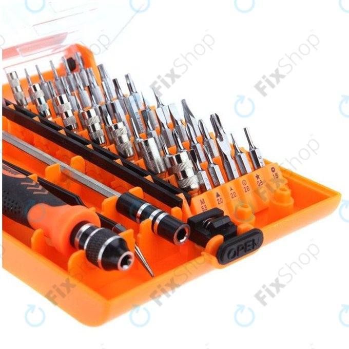 Set cacciaviti di precisione magnetici multiuso intercambiabili 45 in 1, Jakemy JM-8128
