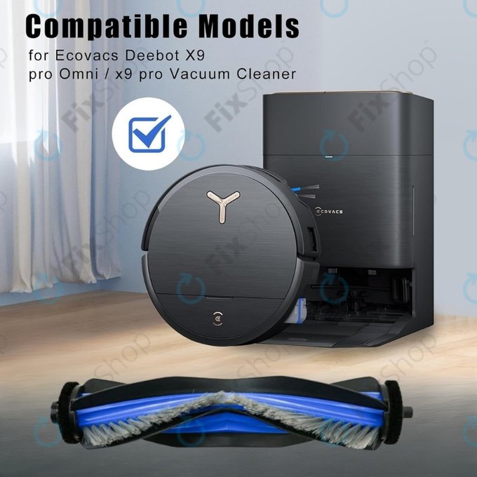 Spazzola principale per Ecovacs Deebot X9 Pro Omni, X9 Pro