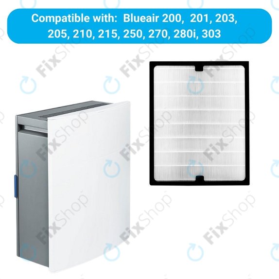 Filtro HEPA per Blueair 200-seriess, 300-seriess (Activated carbon)