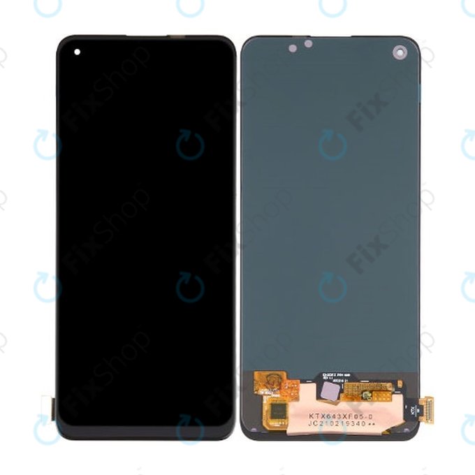 Schermo OLED per Oppo Reno 7 Lite, Vetro touch senza cornice