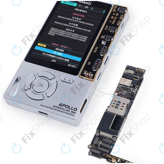 Dispositivo multifunzione 6 in 1 per ripristino e diagnostica per iPhone 7 - 11 Pro Max, QianLi Apollo Instellar One