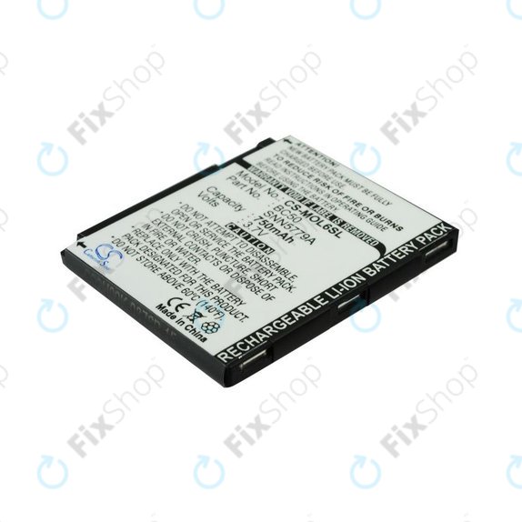 Batteria per Motorola Aura, SLVR L2, L7, L9, BC50, Li-Ion, 3.7V, 750mAh, HQ