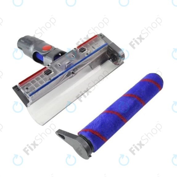 Spazzola pavimenti con luce LED Green per Dyson seriess V, Outsize