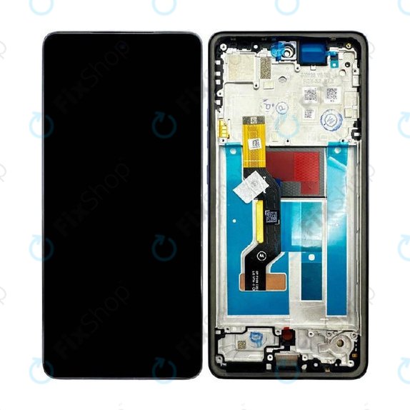 Schermo per Motorola Moto G86 5G, Vetro touch con cornice, Spellbound, 5D68C30474, Genuine Service Pack