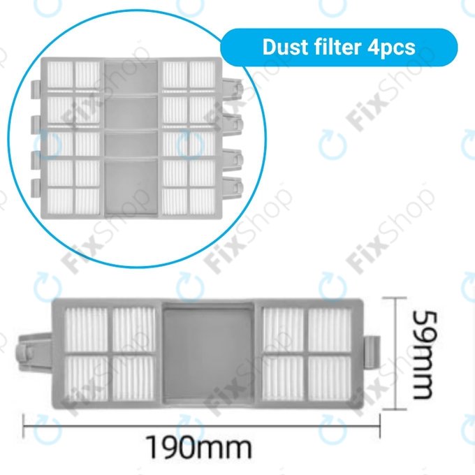 Set completo per iRobot Roomba 205 Dust Compactor, DustCompactor Combo