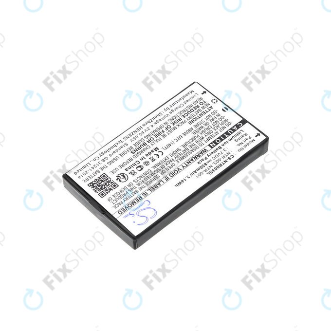 Batteria per Nintendo, NTR-003, Li-Ion, 850mAh, 3.7V, HQ