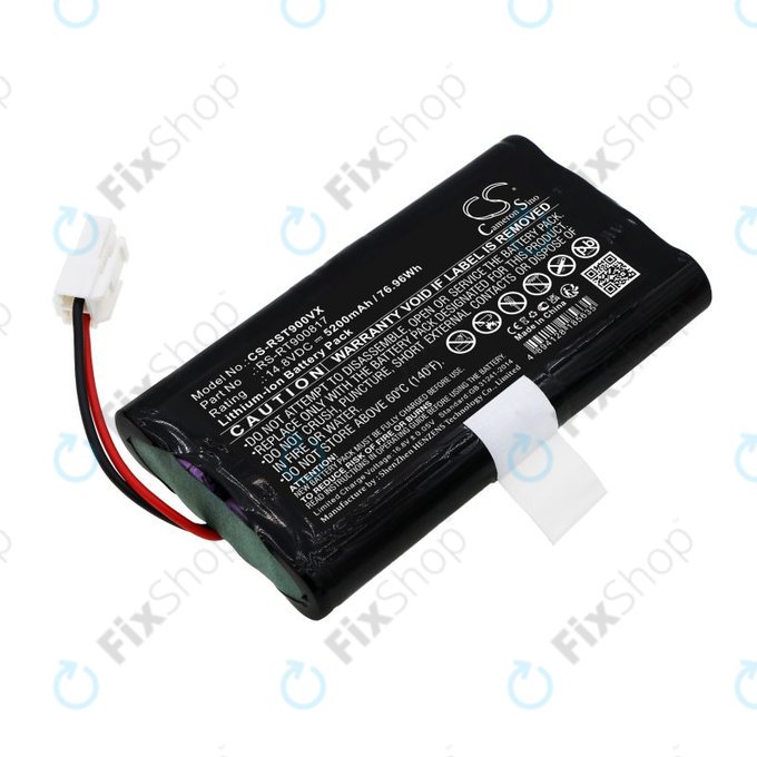 Batteria per Rowenta Smart Force RR8021WH, RS-RT900817, Li-Ion, 5200mAh, 14.8V, HQ
