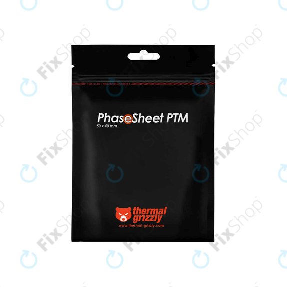 Pad termico 50x40x0,2mm, Thermal Grizzly PhaseSheet PTM
