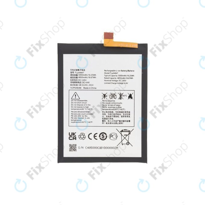 Batteria per TCL 20L T774B T774H, TLp048A7, 5000mAh