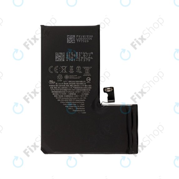 Batteria per iPhone 15 Pro, A3011, 3274mAh