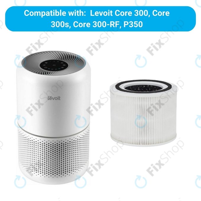 Filtro HEPA per Levoit Core 300, 300s, P350 (Activated carbon)