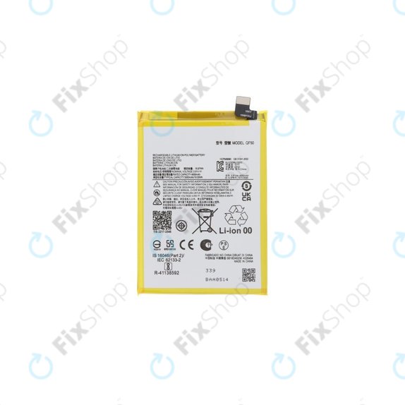 Batteria per Motorola Moto G04, G24 Power, G34, QF50, 5000mAh