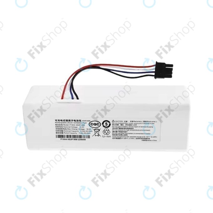 Batteria per Xiaomi Mi Robot Vacuum Mop (Mijia 1C), STYTJ01ZHM, Li-Ion, 2600mAh, 14.4V