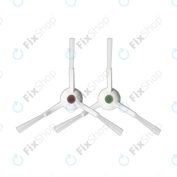 Set di ricambio per Ecovacs T20, T20 Max, T20 Pro (2x spazzola principale, 4x filtro, 4x spazzola laterale - White)