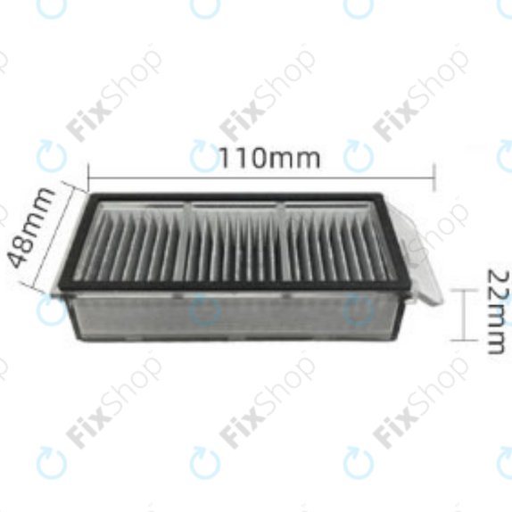Filtro HEPA, 2 pz. per Xiaomi Dreame X50 Ultra, L40s Pro Ultra, Mova V50 Ultra, P60