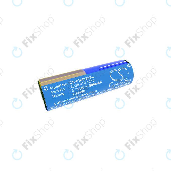 Batteria per Oral-B Genius X, Smart 6000, Philips Diamondclean, Easyclean, 4235 010 13068, Li-Ion, 800mAh, 3.7V, HQ