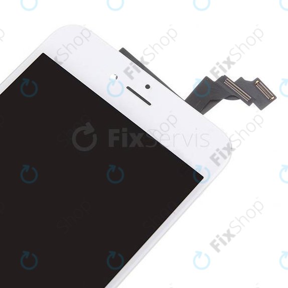 Schermo per iPhone 6 Plus, White, Vetro touch con cornice