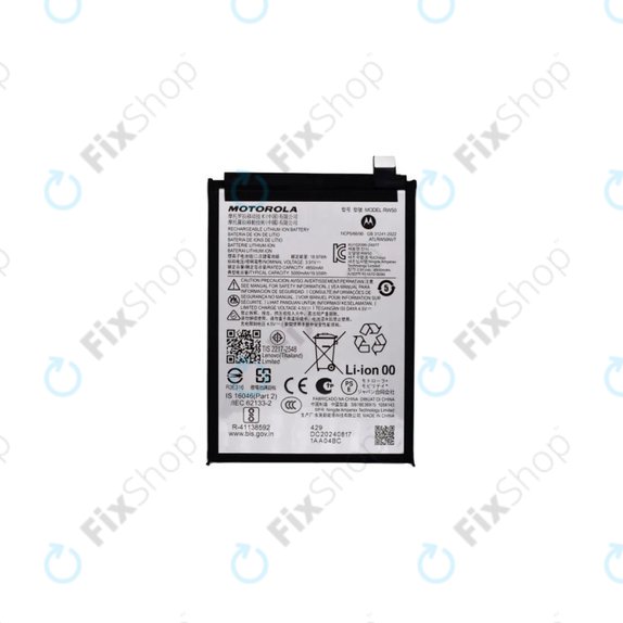 Batteria per Motorola Moto G75 5G, RW50, SB18E36915, 5000mAh, Genuine Service Pack