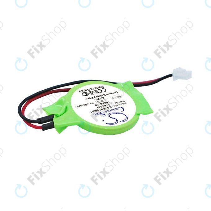 Batteria di backup per Lenovo Thinkpad, 02K6541, Lithium, 200mAh, 3V, HQ