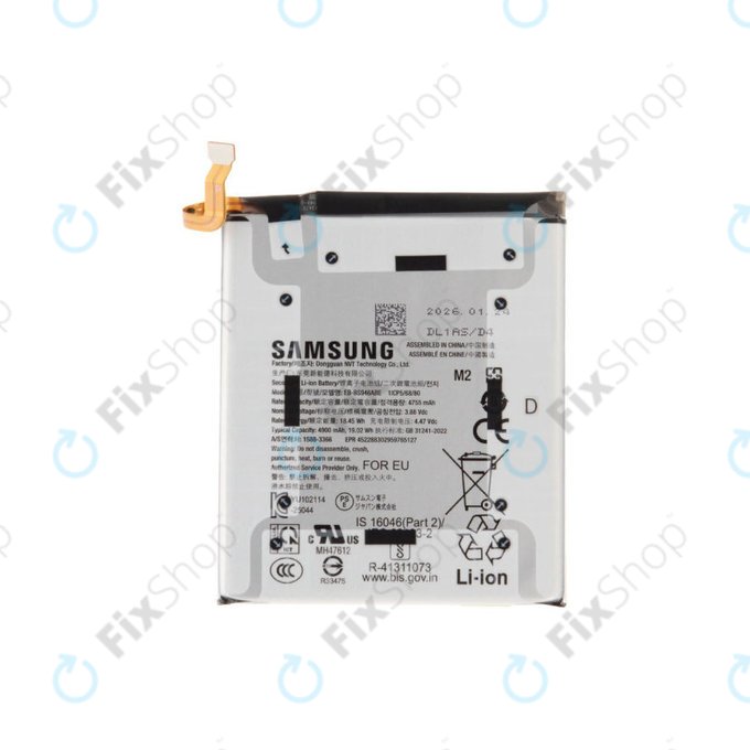 Batteria per Samsung S26+, EB-BS946ABE, GH82-39124A, Genuine Service Pack