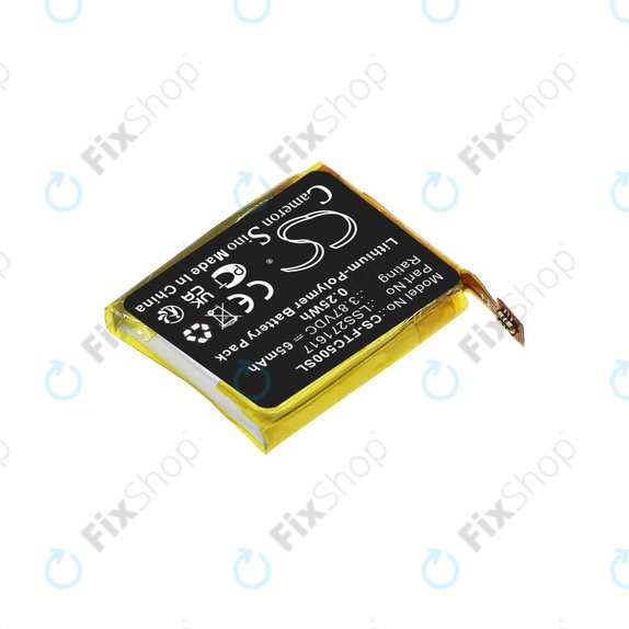 Batteria per Fitbit Charge 5, LSS271617, Li-Pol, 65mAh, 3.87V, HQ