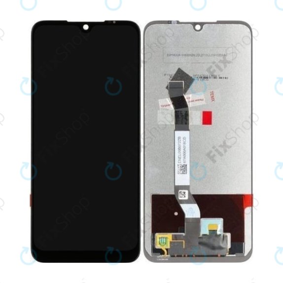 Schermo LCD per Xiaomi Redmi Note 8T, Vetro touch senza cornice