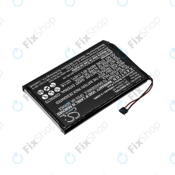 Batteria per Garmin Nüvi 2757, 361-00066-00, Li-Ion, 1500mAh, 3.7V, HQ