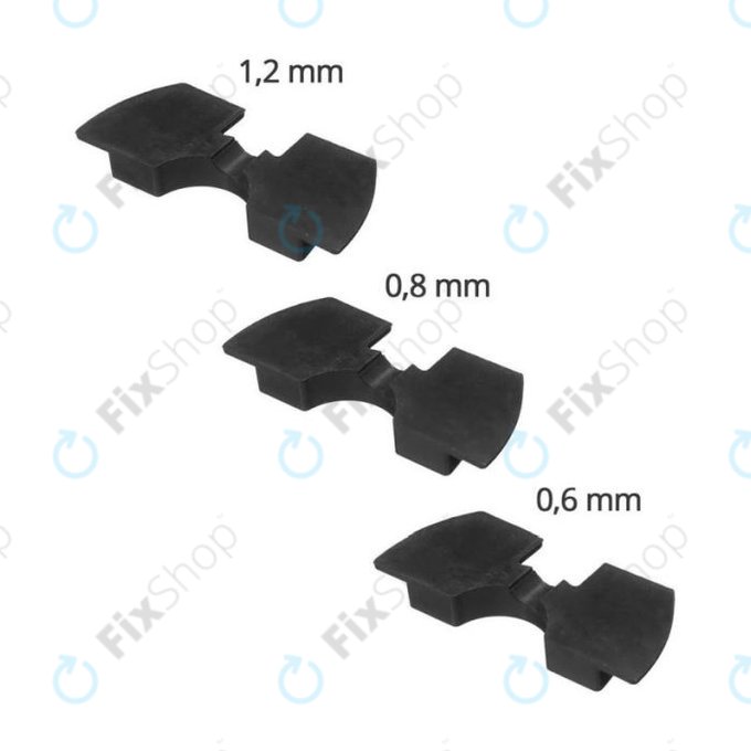 Ammortizzatori di vibrazione 3pcs per Xiaomi Mi Electric Scooter 1S, 2 M365, Essential, Pro, Pro 2, Black