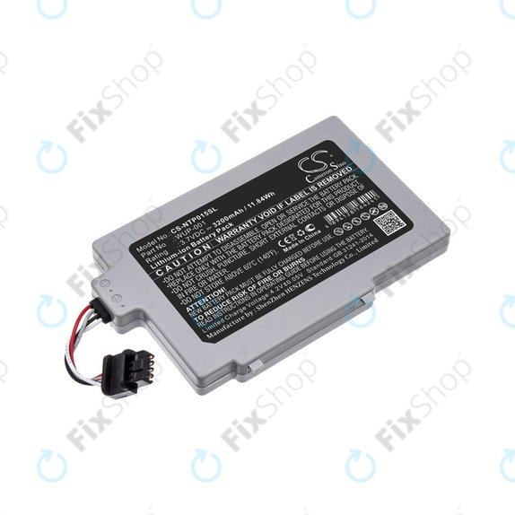 Batteria per Nintendo Wii U GamePad, WUP-001, Li-Ion, 3200mAh, 3.7V, HQ