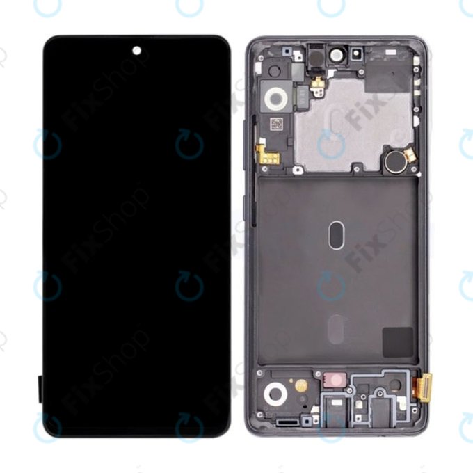 Schermo per Samsung A51 5G A516B, Vetro touch con cornice
