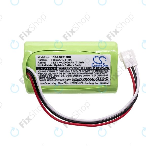 Batteria per Logitech Z515, S315i, S715i, 180AAHC3TMX, Ni-MH, 2000mAh, 3.6V, HQ