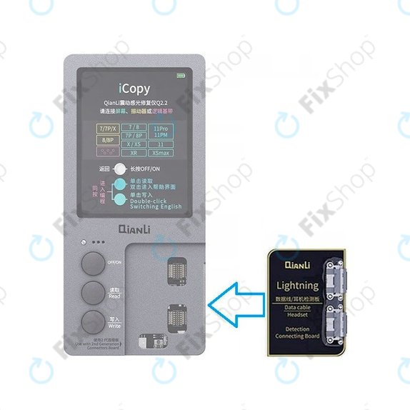 Scheda di rilevamento dati Lightning e cuffie, QianLi iCopy Plus 2