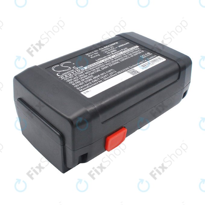 Batteria per Gardena 380 Li, 8838, 04025-20, Li-Ion, 3000mAh, 25V, HQ
