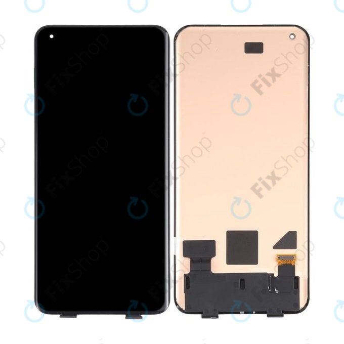Schermo OLED per Xiaomi Mi 11 Ultra M2102K1G, Vetro touch senza cornice