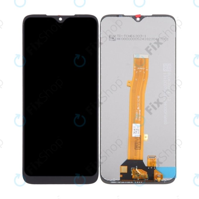 Schermo LCD per Nokia C12, Vetro touch senza cornice