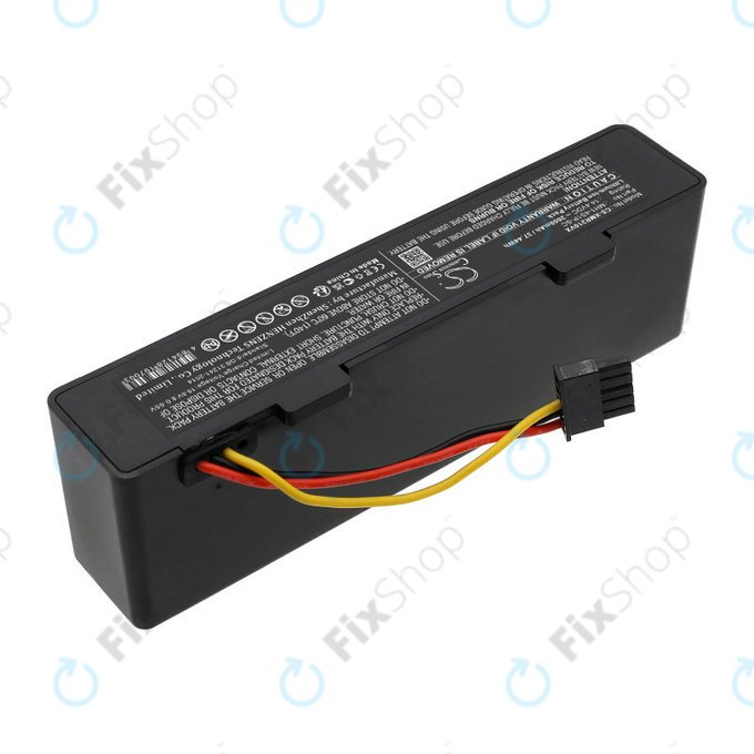 Batteria per Xiaomi Viomi V3, Mijia 2 Mi Robot Vacuum Mop P MH1-4S1P-SC, Li-Ion, 2600mAh, 14.4V, HQ