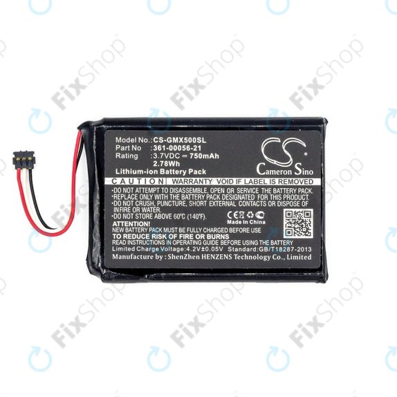 Batteria per Garmin Driveluxe 50, 361-00056-21, Li-Ion, 750mAh, 3.7V, HQ