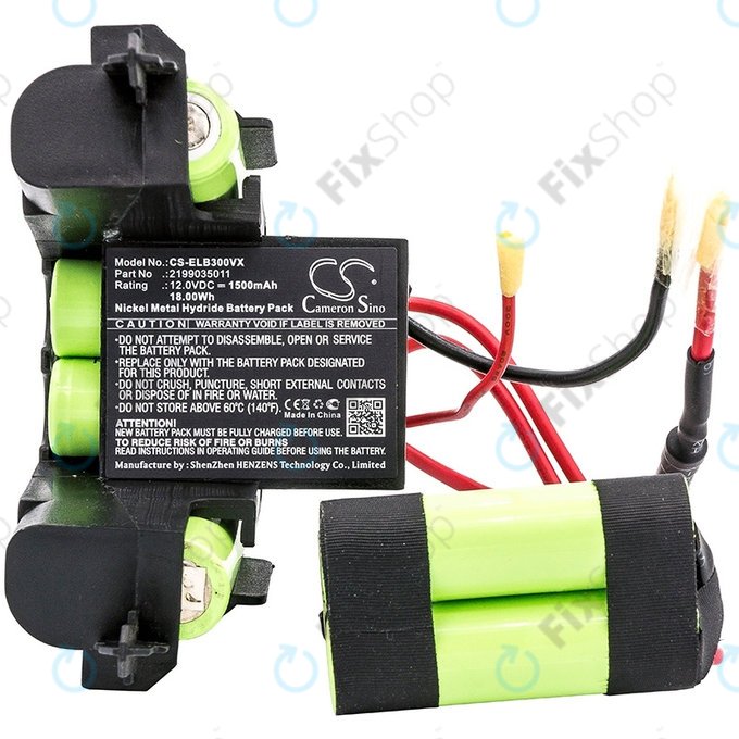 Batteria per AEG Electrolux Ergorapido AG-seriess, 2199035011, 1500mAh, 12.0V, HQ