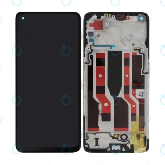 Schermo per Oppo Reno 7 Lite, Vetro touch con cornice