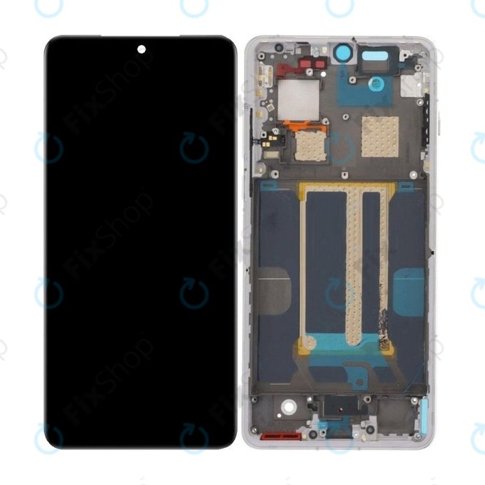 Schermo OLED per OnePlus 13 5G CPH2655, Black, Vetro touch con cornice