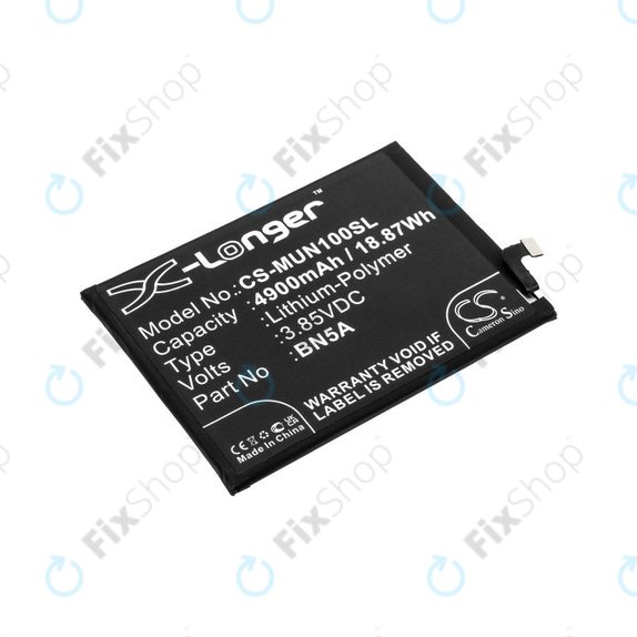Batteria per Xiaomi Poco M3 Pro, Redmi Note 10, Note 11, 4900mAh, Li-Pol, 3.85 V, BN5A, HQ