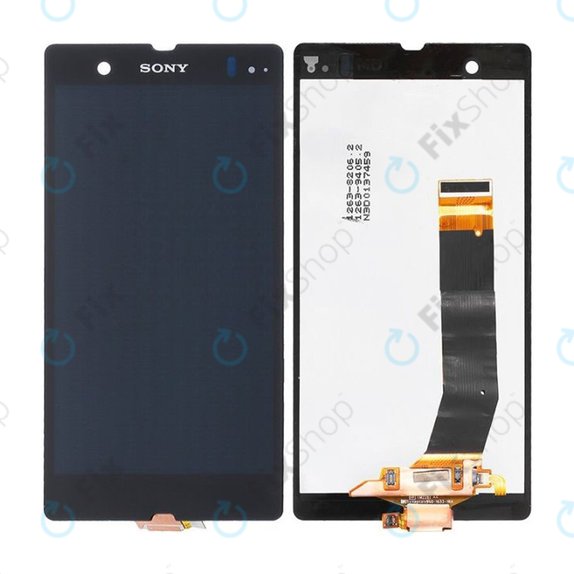 Schermo LCD per Sony Xperia Z L36H, Vetro touch senza cornice, C6603