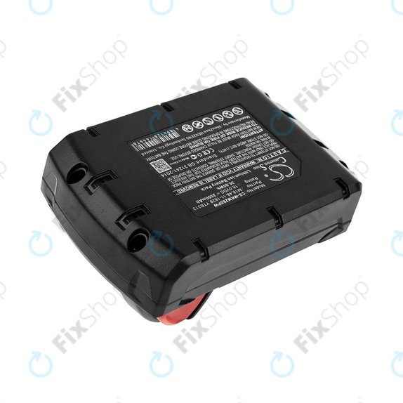 Batteria per Milwaukee, Atlas Copco, Berner, M18, Li-Ion, 2000mAh, 18V, HQ