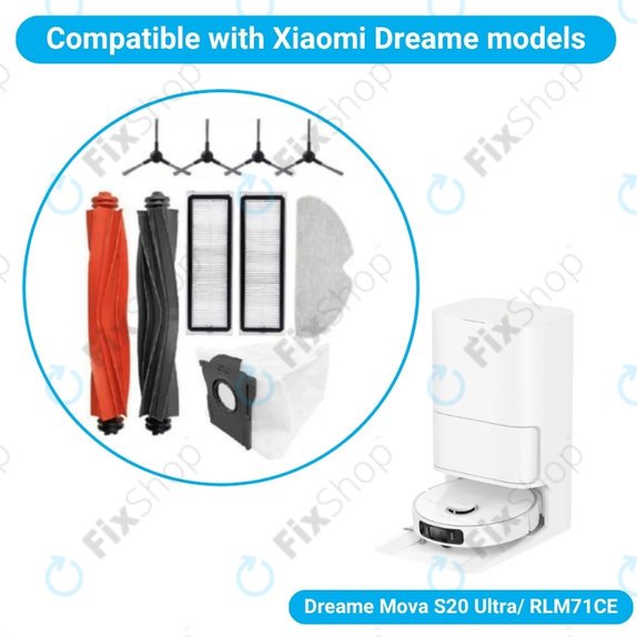 Set completo per Xiaomi Dreame Mova S20 Ultra, RLM71CE