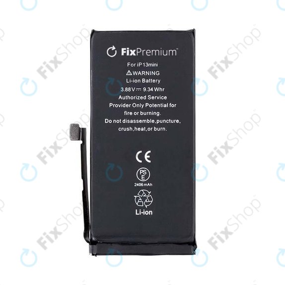 Batteria per iPhone 13 Mini, 2406mAh, DIAGNOSTIC