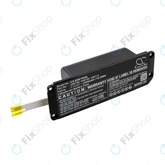Batteria per Bose Soundlink Mini 2, 088789, Li-Ion, 2200mAh, 7.4V, HQ