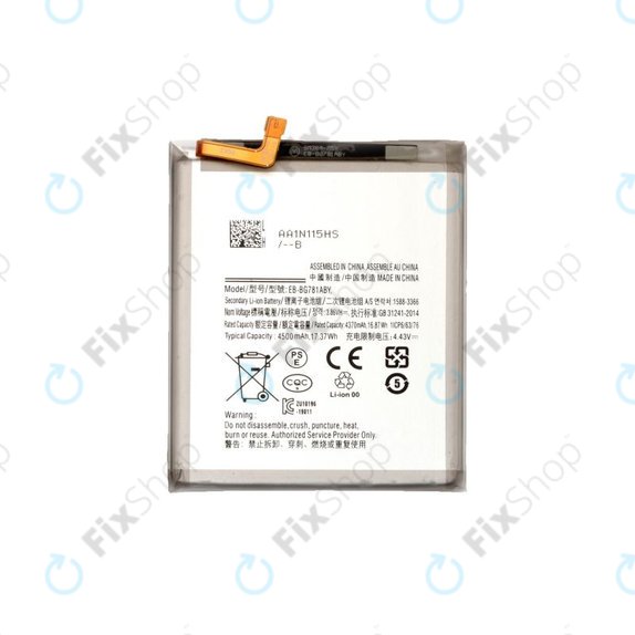 Batteria per Samsung A52 A525F, A526B, A52s 5G A528B, S20 FE G780F, EB-BG781ABY, 4500mAh